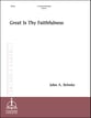 Great Is Thy Faithfulness Handbell sheet music cover